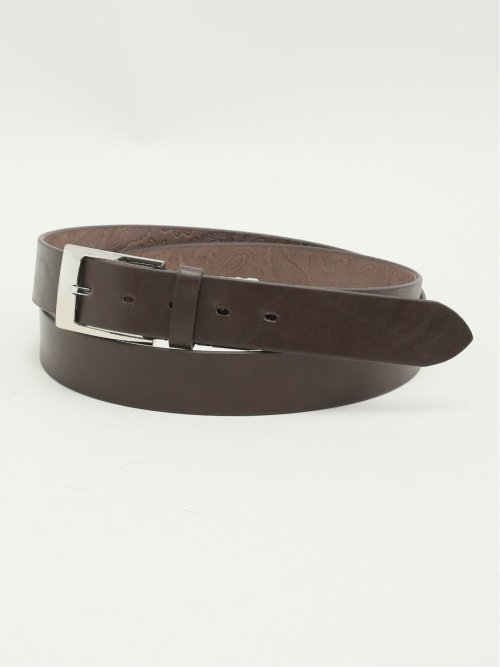 【大きいサイズ】キース/KIETH 日本製 リバーシブル オイルレザーベルト