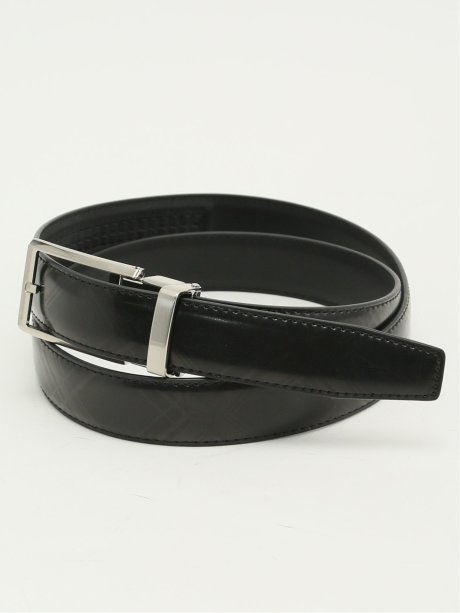 スマート アジャストフリー チェックプリント ベルト