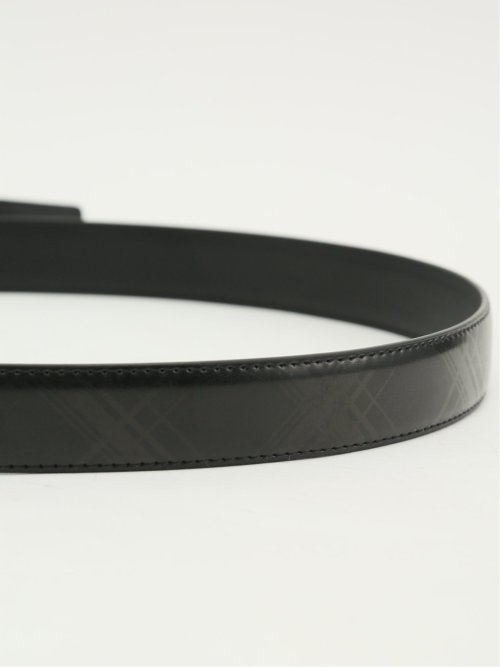スマート アジャストフリー チェックプリント ベルト