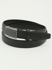 フィットバックル サフィアーノ型押しベルト