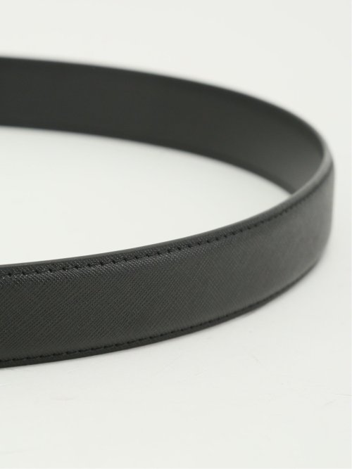 フィットバックル サフィアーノ型押しベルト