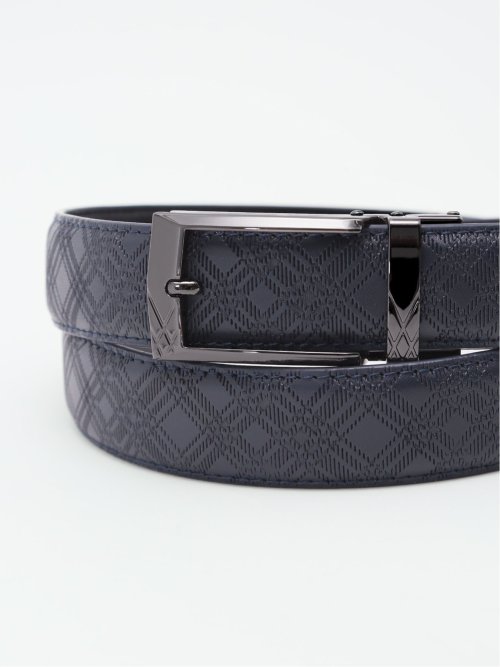 アジャストフリー チェック型押しベルト