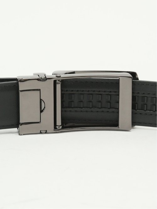 アジャストフリー チェックプリントベルト