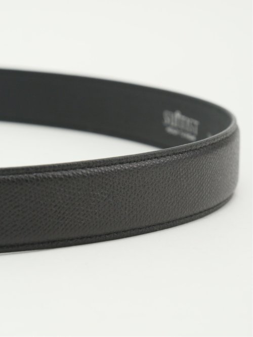 姫路レザー サフィアーノ型押しベルト