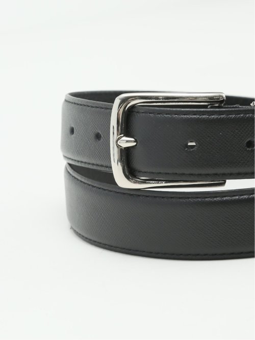 姫路レザー サフィアーノ型押しベルト