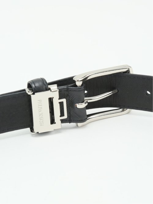 姫路レザー サフィアーノ型押しベルト