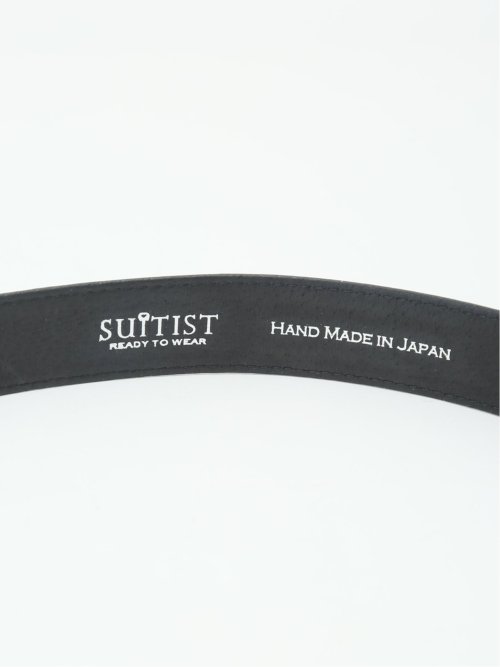 姫路レザー サフィアーノ型押しベルト