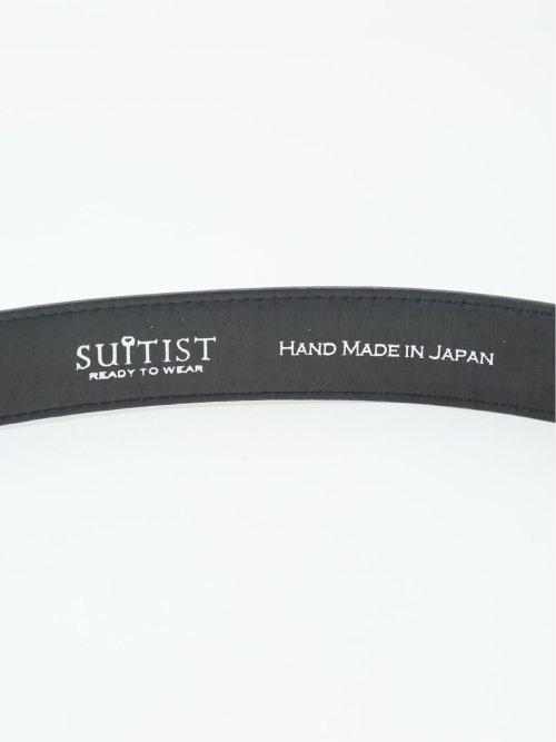 姫路レザー サフィアーノ型押しベルト