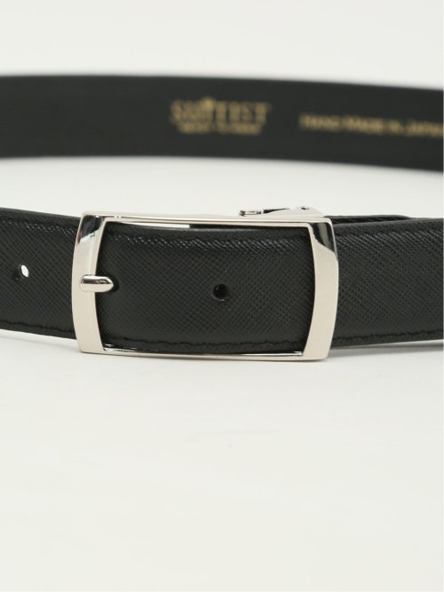 姫路レザー サフィアーノ 型押し ベルト