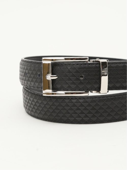 型押し シングルピンベルト