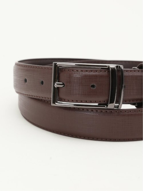 型押し シングルピンベルト