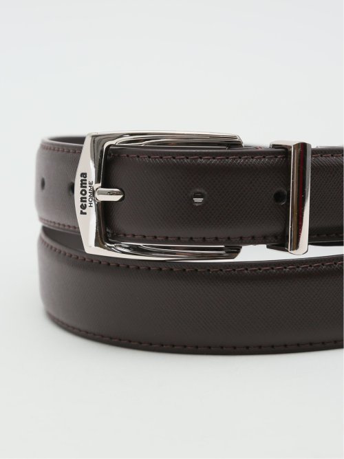 ロゴ入り シングルピンベルト