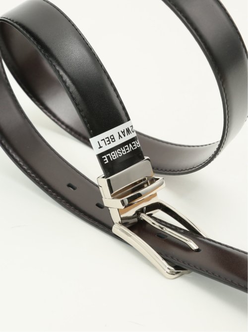 リバーシブル レザーベルト