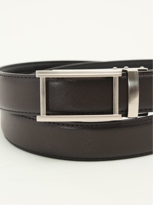 アジャストフリー サフィアーノ型押しベルト