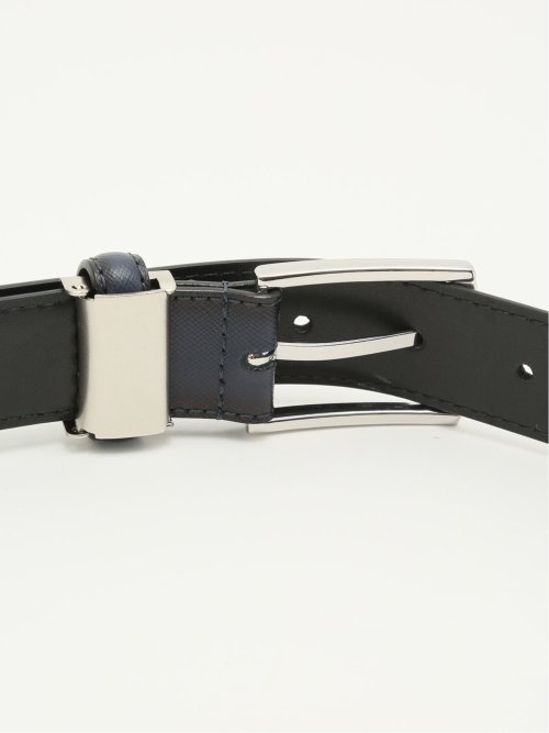 サフィアーノ型押し シングルピンベルト