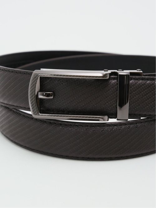 アジャストフリー レジメンタル型押しベルト