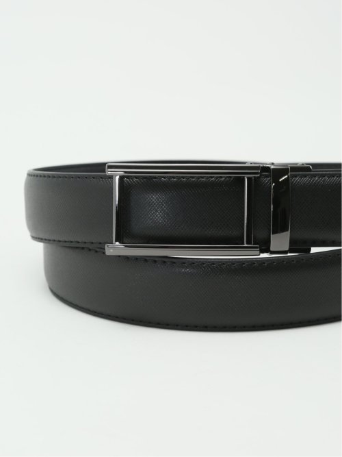 アジャストフリー サフィアーノ型押しベルト