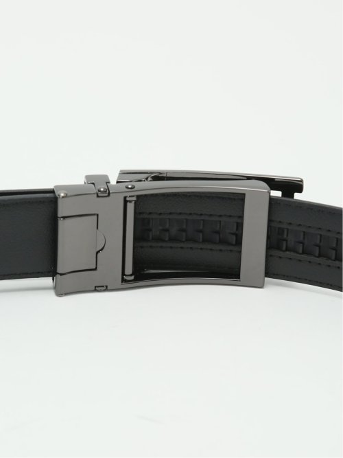 アジャストフリー サフィアーノ型押しベルト