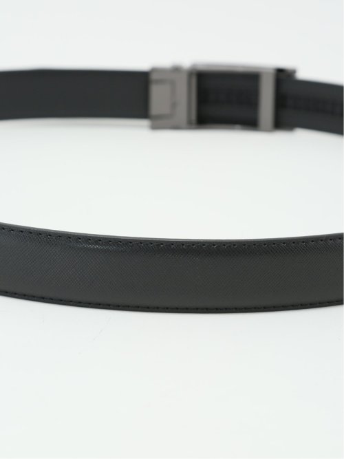 アジャストフリー サフィアーノ型押しベルト