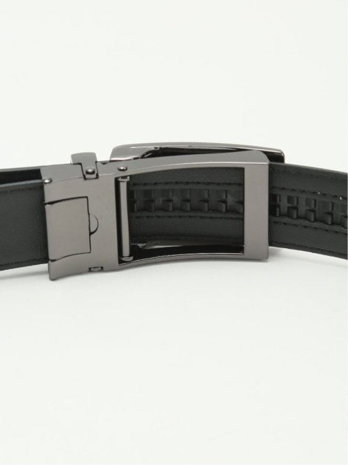 アジャストフリー サフィアーノ型押しベルト