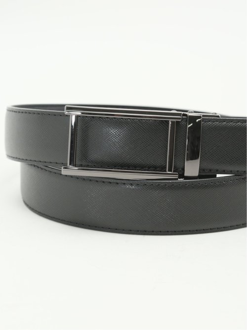 アジャストフリー サフィアーノ型押しベルト