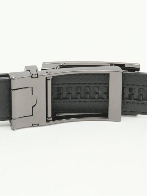 アジャストフリー サフィアーノ型押しベルト