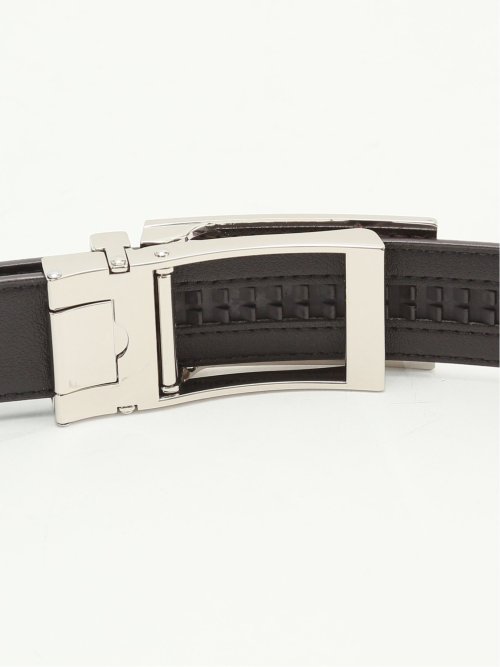 アジャストフリー サフィアーノ型押しベルト