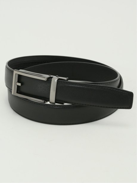 アジャストフリー サフィアーノ型押しベルト