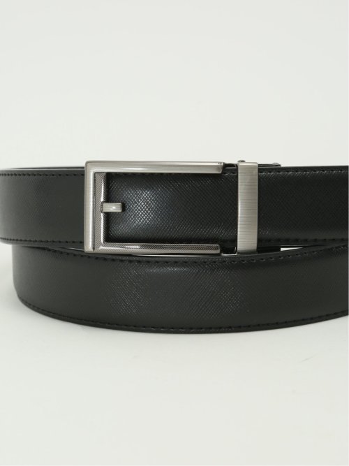 アジャストフリー サフィアーノ型押しベルト