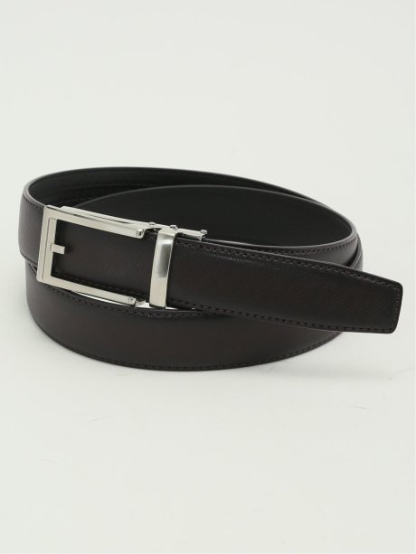 アジャストフリー サフィアーノ型押しベルト