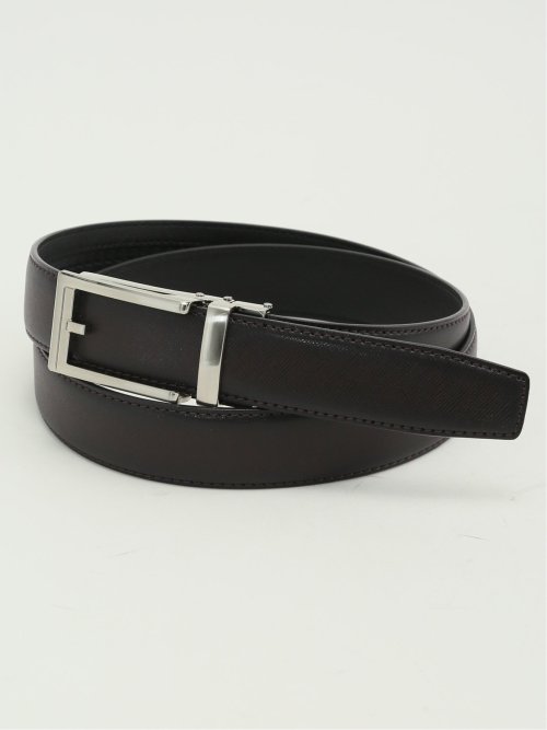 アジャストフリー サフィアーノ型押しベルト