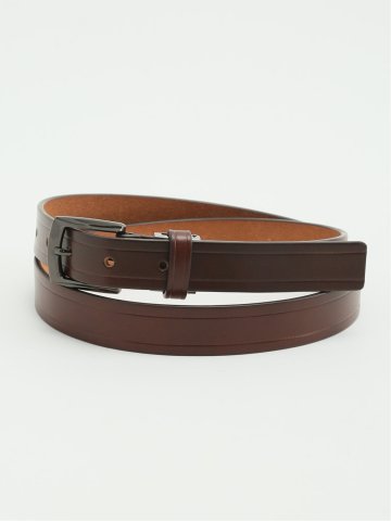 ナロー レザーベルト