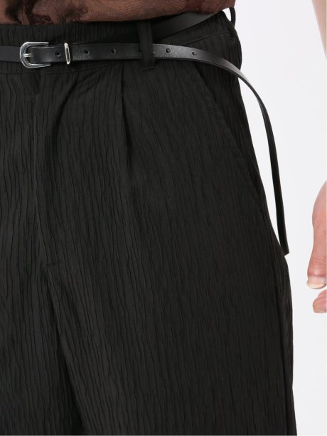 レザー ナローベルト