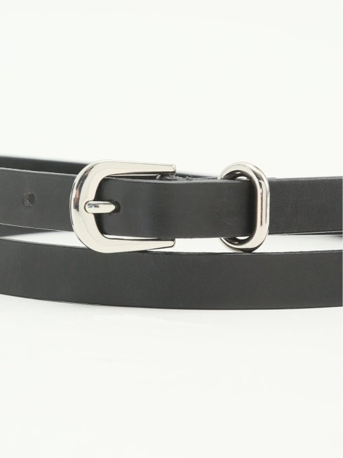 レザー ナローベルト