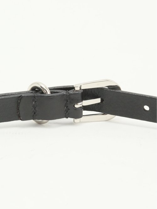 レザー ナローベルト