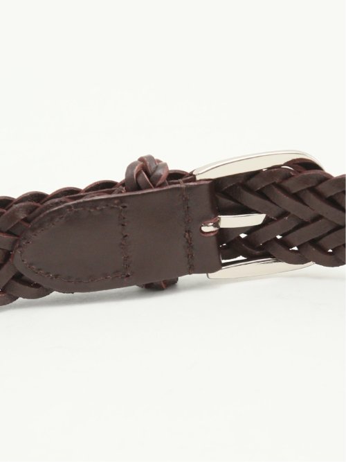 レザーメッシュ プンターレ ナローベルト