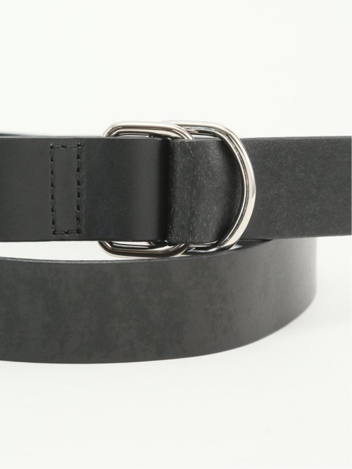 ダブルリング スムースレザーベルト