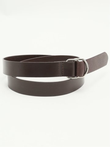 ダブルリング スムースレザーベルト