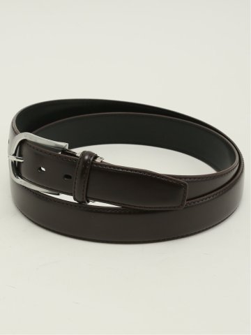 【大きいサイズ】グランバック/GRAND-BACK 艶スムース レザーベルト