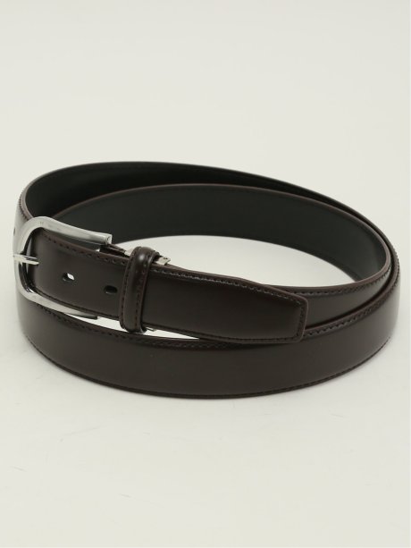 【大きいサイズ】グランバック/GRAND-BACK 艶スムース レザーベルト