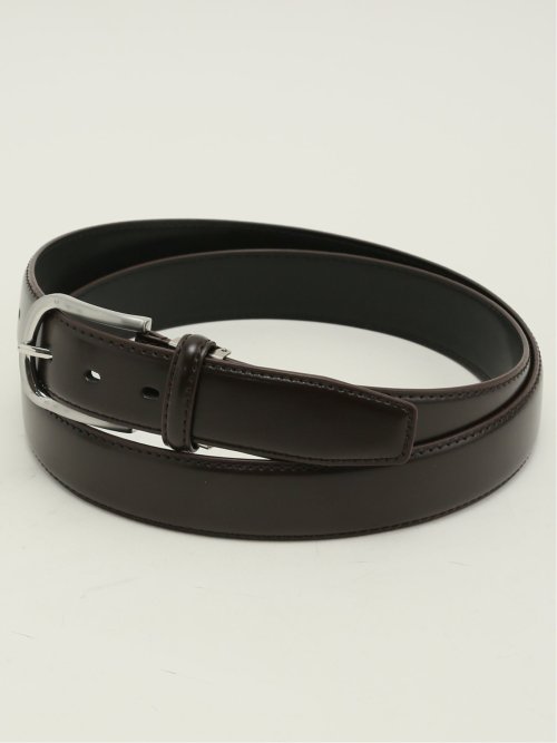 【大きいサイズ】グランバック/GRAND-BACK 艶スムース レザーベルト