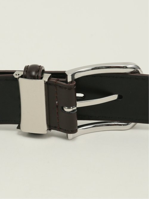 【大きいサイズ】グランバック/GRAND-BACK 艶スムース レザーベルト