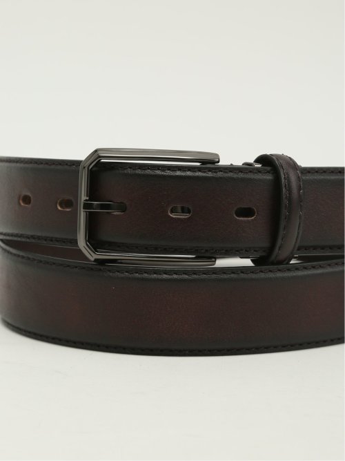 シャドー加工 レザーベルト