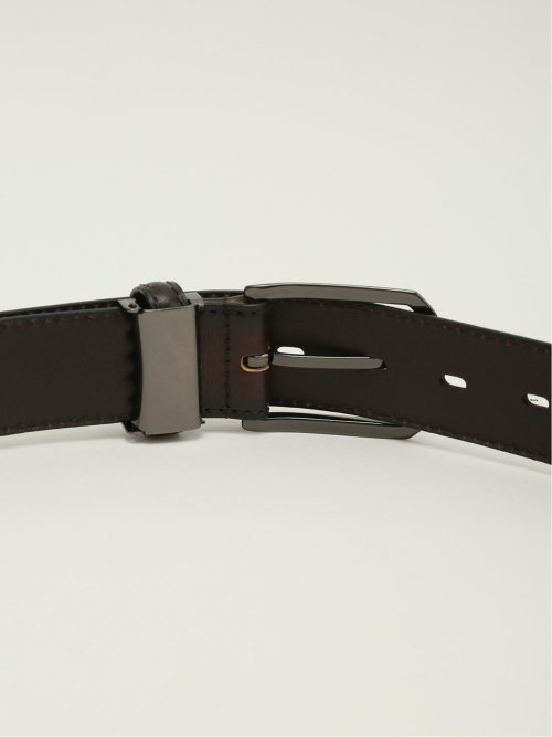 シャドー加工 レザーベルト