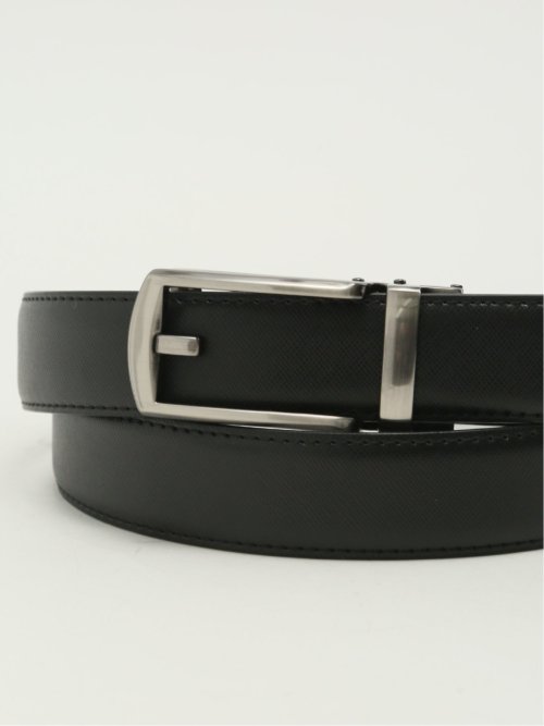 アジャストフリー サフィアーノ型押しベルト