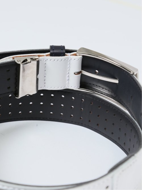 【大きいサイズ】シナコバ/SINA COVA パンチング レザーベルト