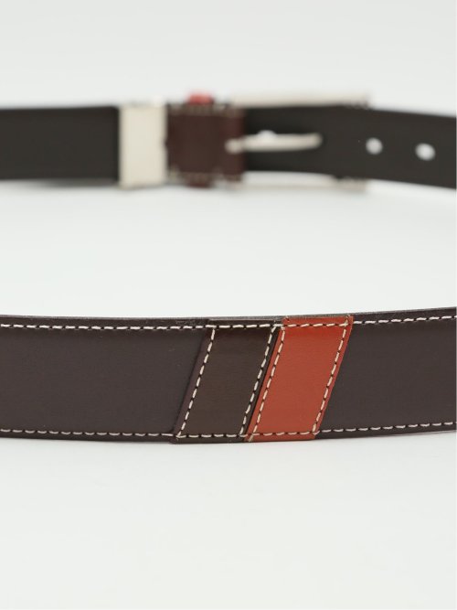 【大きいサイズ】キース/KIETH バイヤスライン レザーベルト