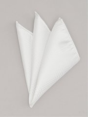 シルク混 グレンチェック柄 フォーマルチーフ