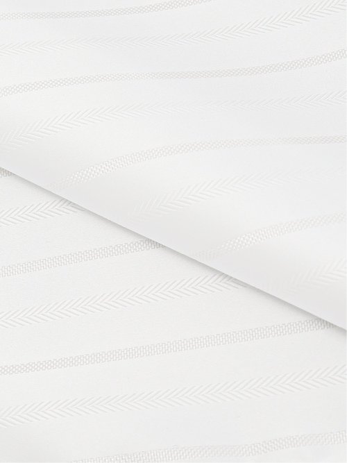 シルク混 ストライプ柄 フォーマルチーフ