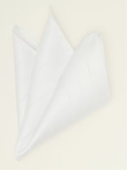 シルク混 ストライプ柄 フォーマルチーフ